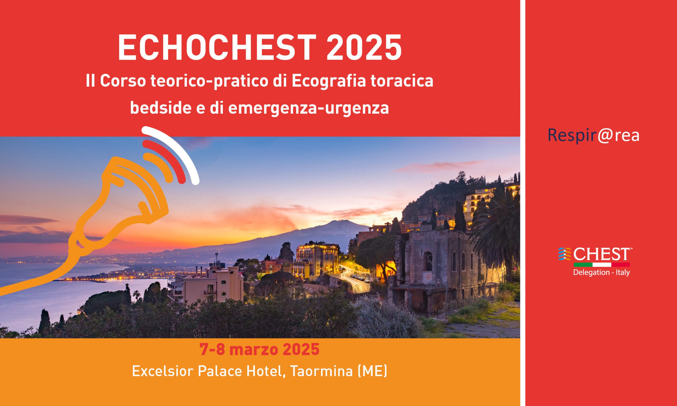 ECHOCHEST 2025: II Corso teorico-pratico di Ecografia toracica bedside e di emergenza-urgenza